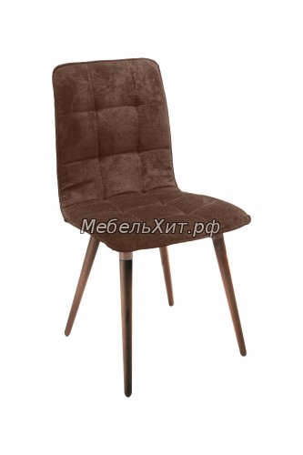 Кликните для увеличения изображения Стул КИНЕЛЬ Шоколад Velvet Lux 07