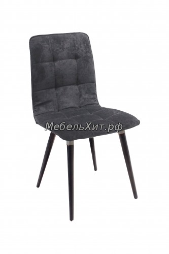 Кликните для увеличения изображения Стул КИНЕЛЬ Чёрный Velvet Lux 12