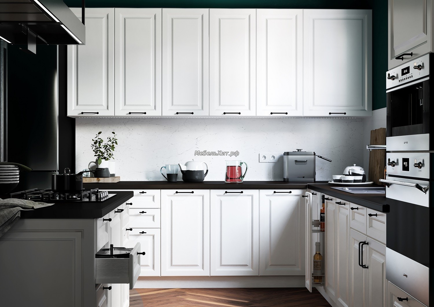 Кликните для увеличения изображения Кухня Ницца Royal 2600*2400